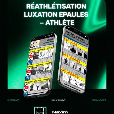 Réathlétisation Luxation Epaules - Athlète
